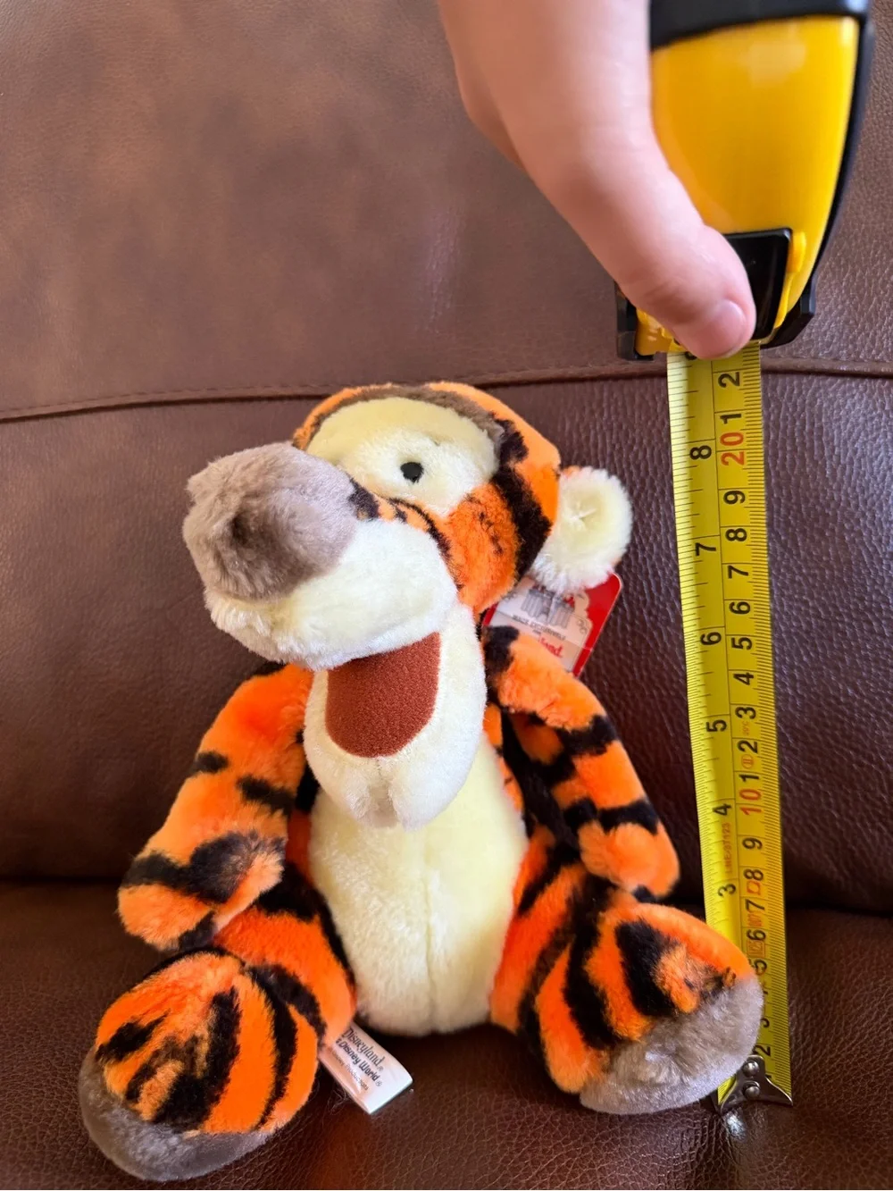 Vintage Disney Parks Tigger Plush with Original Tag- Walt Disney World- Korea.
